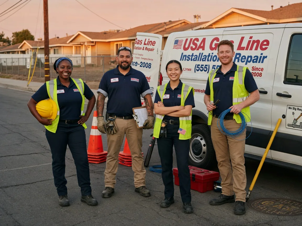 Gas Line Installation company in Castle Rock, WA